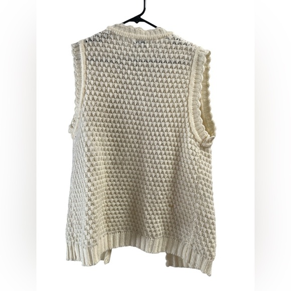 Vintage cottage core knit sweater cardigan - Picture 4 of 4